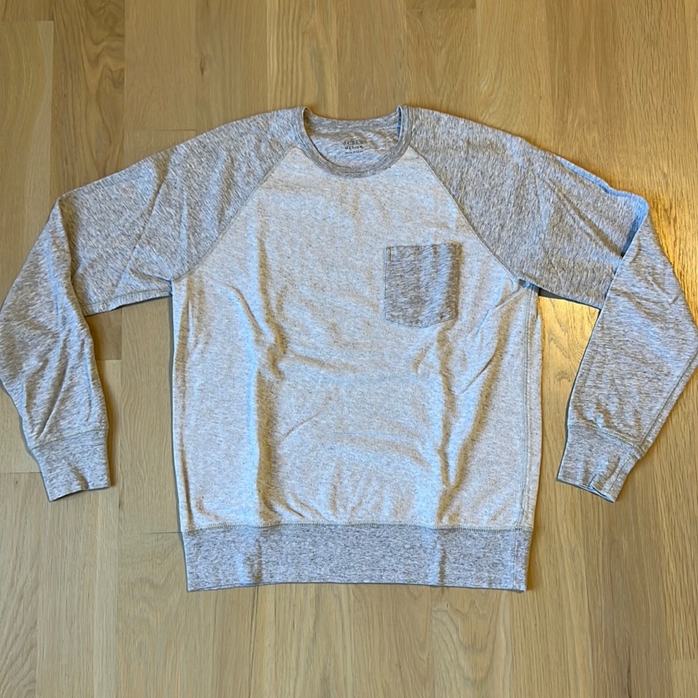 JCrew Gray Long Sleeve Shirt - Men’s Size Medium